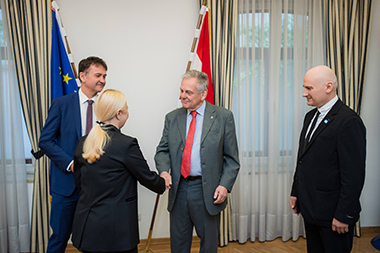 High Ukrainian Order HONOR AND GLORIA awarded to UAA President in May 2025-05-14